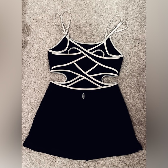 Free People / FP Movement One More Serve Dress - Black - Size Medium - Picture 9 of 11